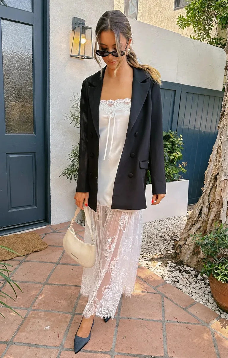 Women Sexy See Through Lace Satin Dresses Elegant Female Slip Mesh Slim Sleeveless Dress 2026 Summer Beach Party Cocktail Dress