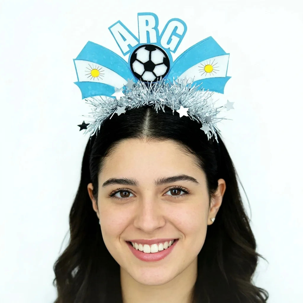 2026 Football Event National Team Flag Headband - طوق شعر مشجعي كرة القدم 2026 بتصميم أعلام المنتخبات