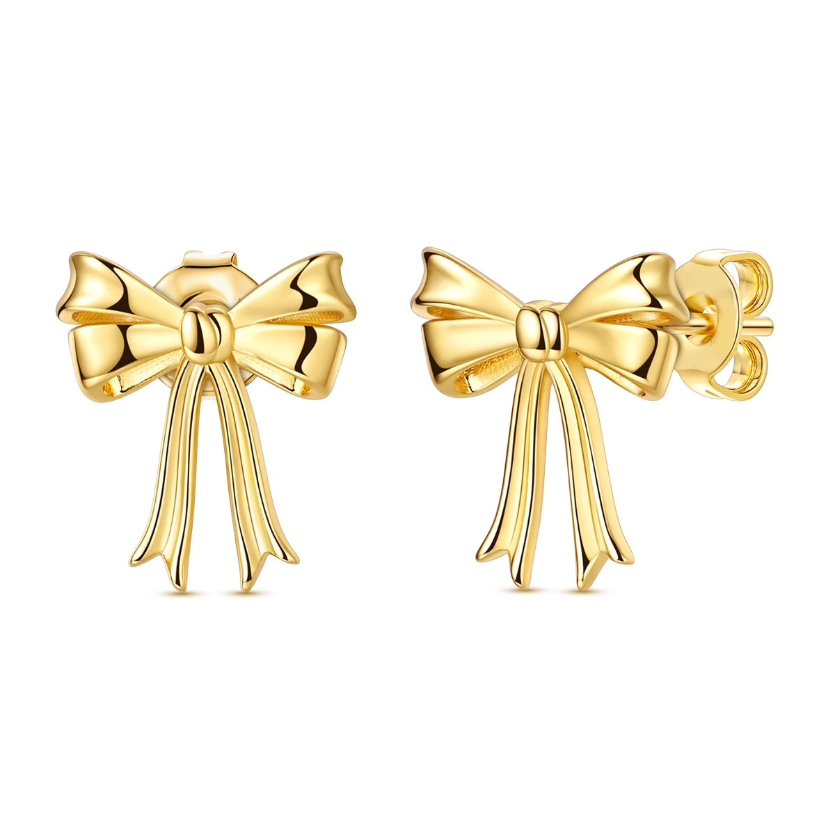 925 Silver Hoop Earring For Woman Rose Gold Yellow Pendientes Original Minimalist Earring Jewelry