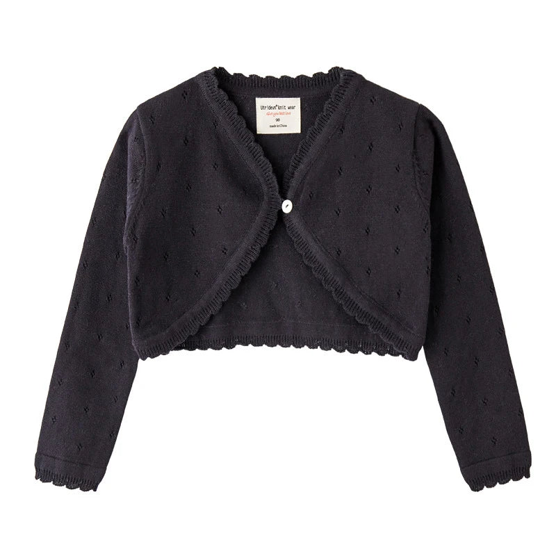 Baby Girl Shawl Jacket Summer Infant Cardigan Outerwear Baby Clothes