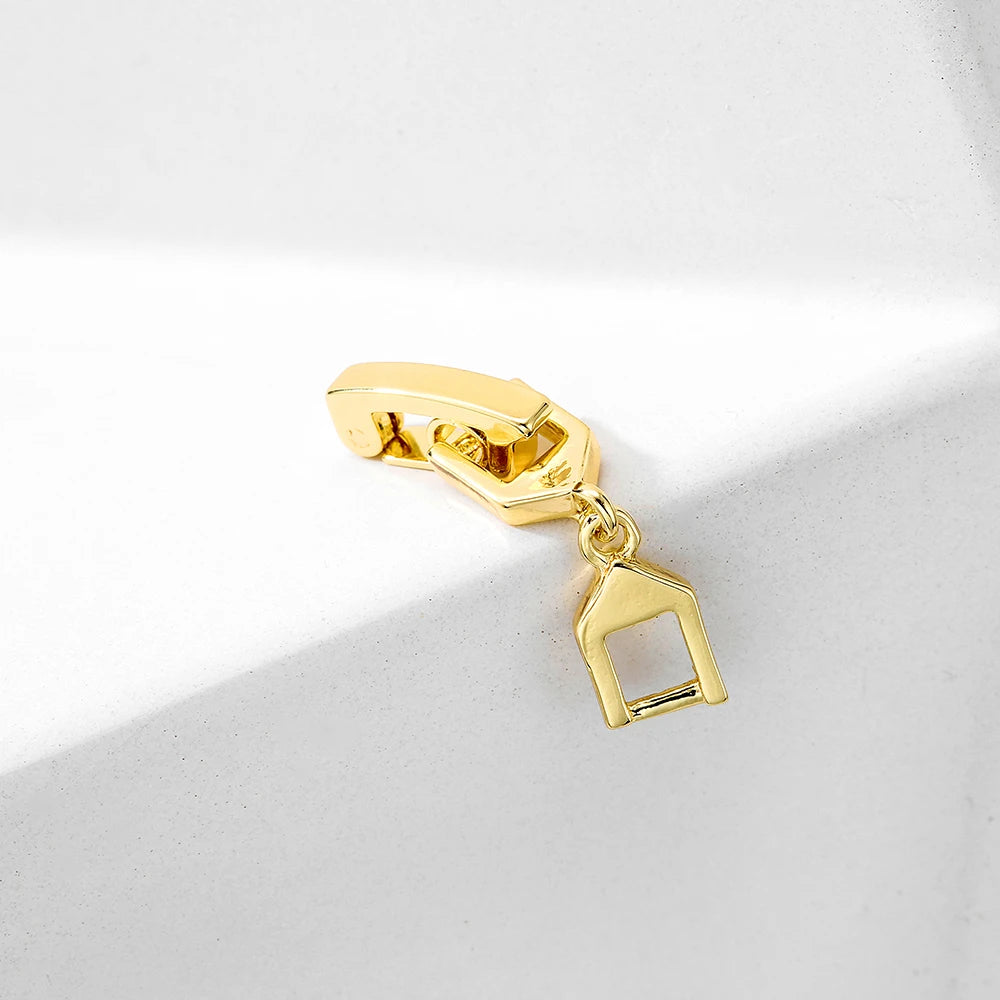 ZAKOL Three Colors Necklace Bracelet Extenders Simple Extension Fold Over Clasp for Jewelry Making Wholesale