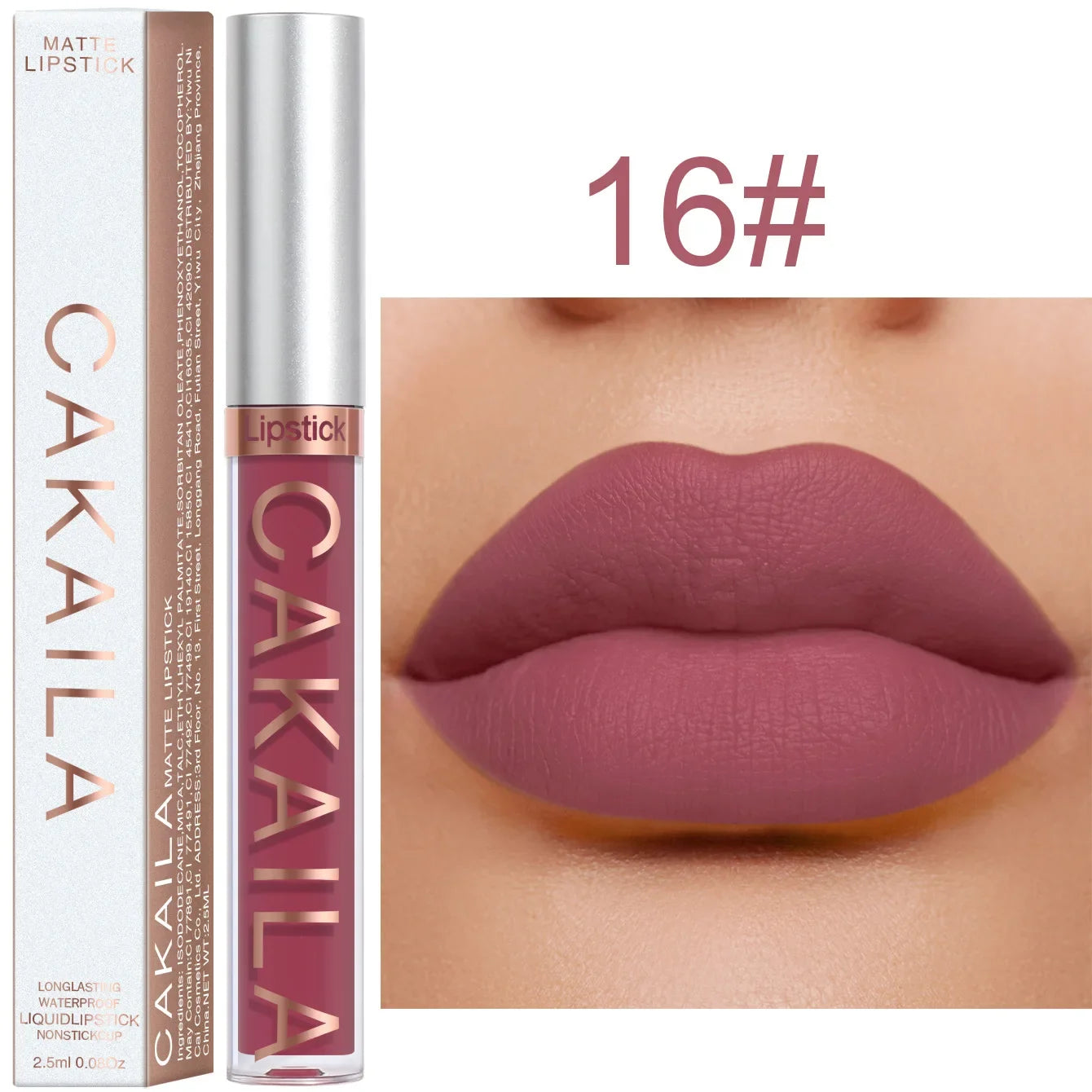 Sexy Long Lasting Velvet Matte Lip Gloss Liquid Lipstick Lip Makeup Women Beauty Red Nonstick Cup Waterproof Lip Gloss