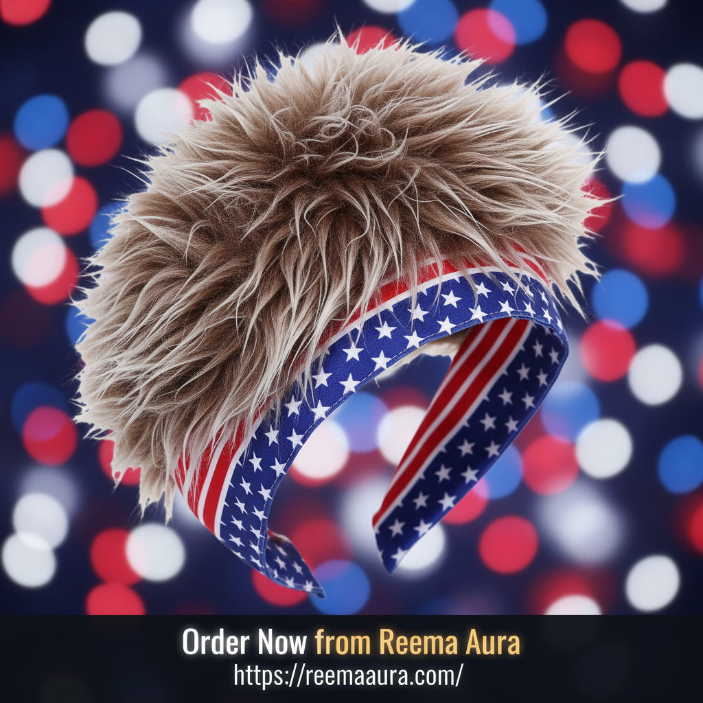 2026 Novelty Football Fan Wig Headband - عصبة شعر باروكة مشجعي كرة القدم 2026
