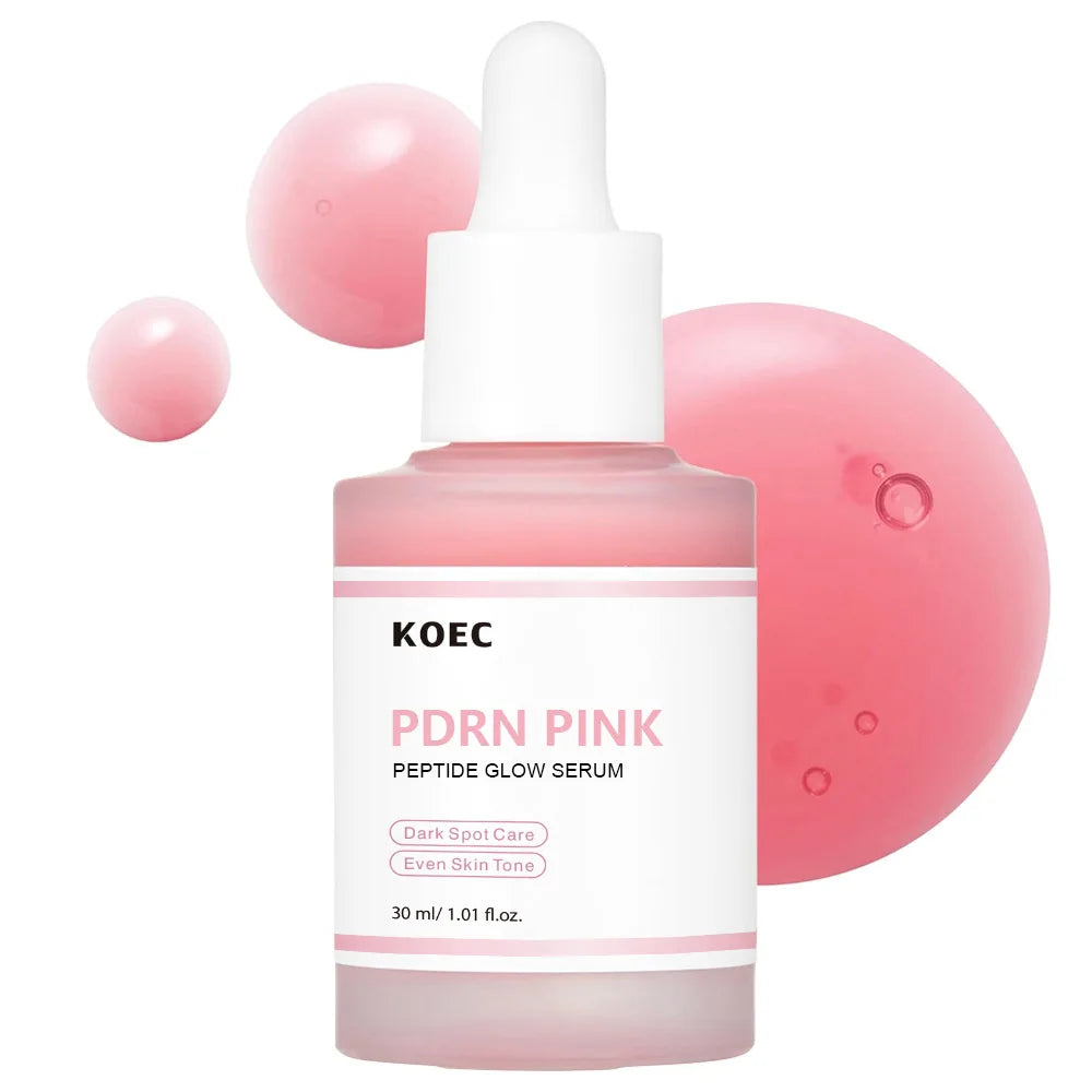 Goodbye Dark Spots – Pink PDRN Glow Serum 30ml | Brightening & Anti-Aging Solution