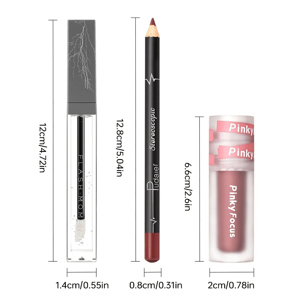 Glossy Lip Beauty Set