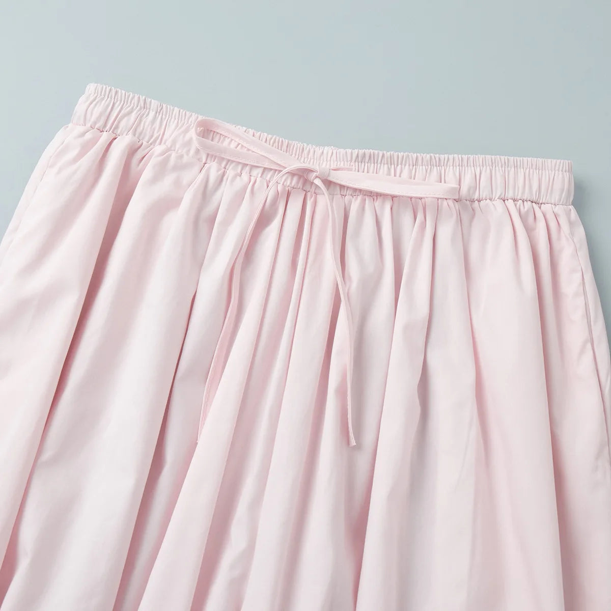Y2k Fashion Pocket Bloomers Female Trousers Wide Leg Women Pants Pleated Loose High Waist Patchwork Bandage Streetwear
