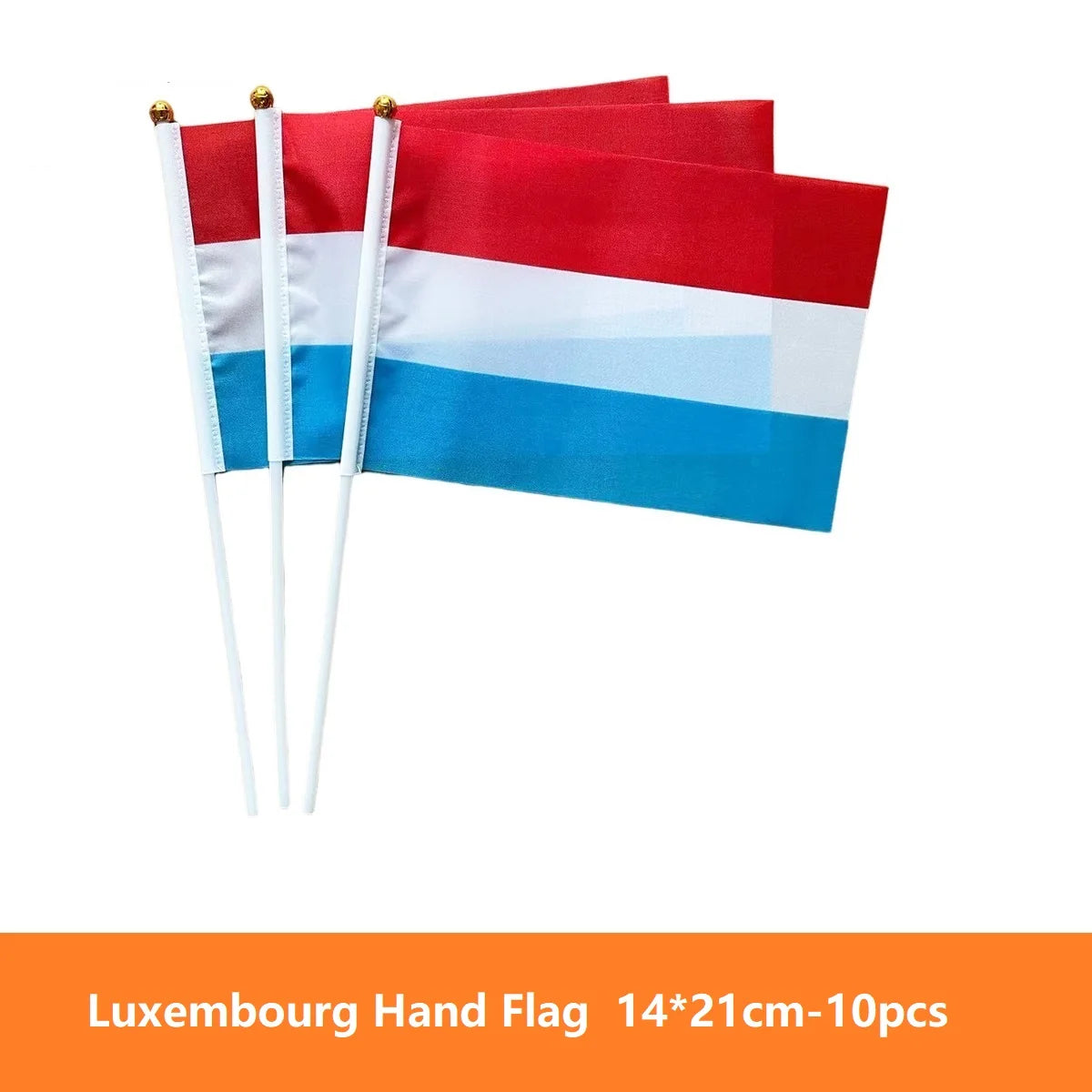 European Country Hand Waving Flags - أعلام أوروبية يدوية للتشجيع والاحتفالات