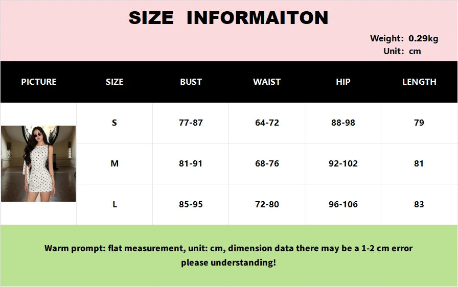 Summer Holiday Sexy Polka Dot Backless Asymmetrical Mini Dresses Strapless Lace-up Sleeveless Slim Fit Dress Vintage Party Dress