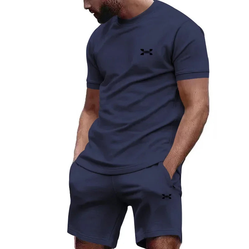 2026 Men’s Summer Streetwear T-Shirt & Shorts Set