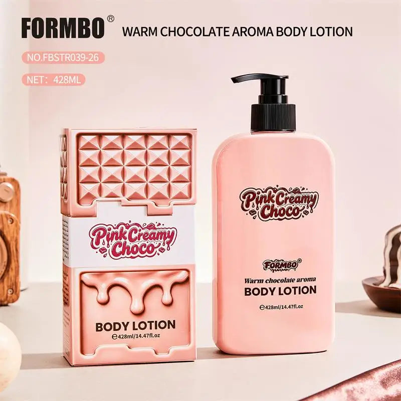 Cream Chocolate Fragrance Body Lotion Moisturize Smooth The Skin Non Greasy Long Lasting Fragrance Body Lotion Winter Body Care
