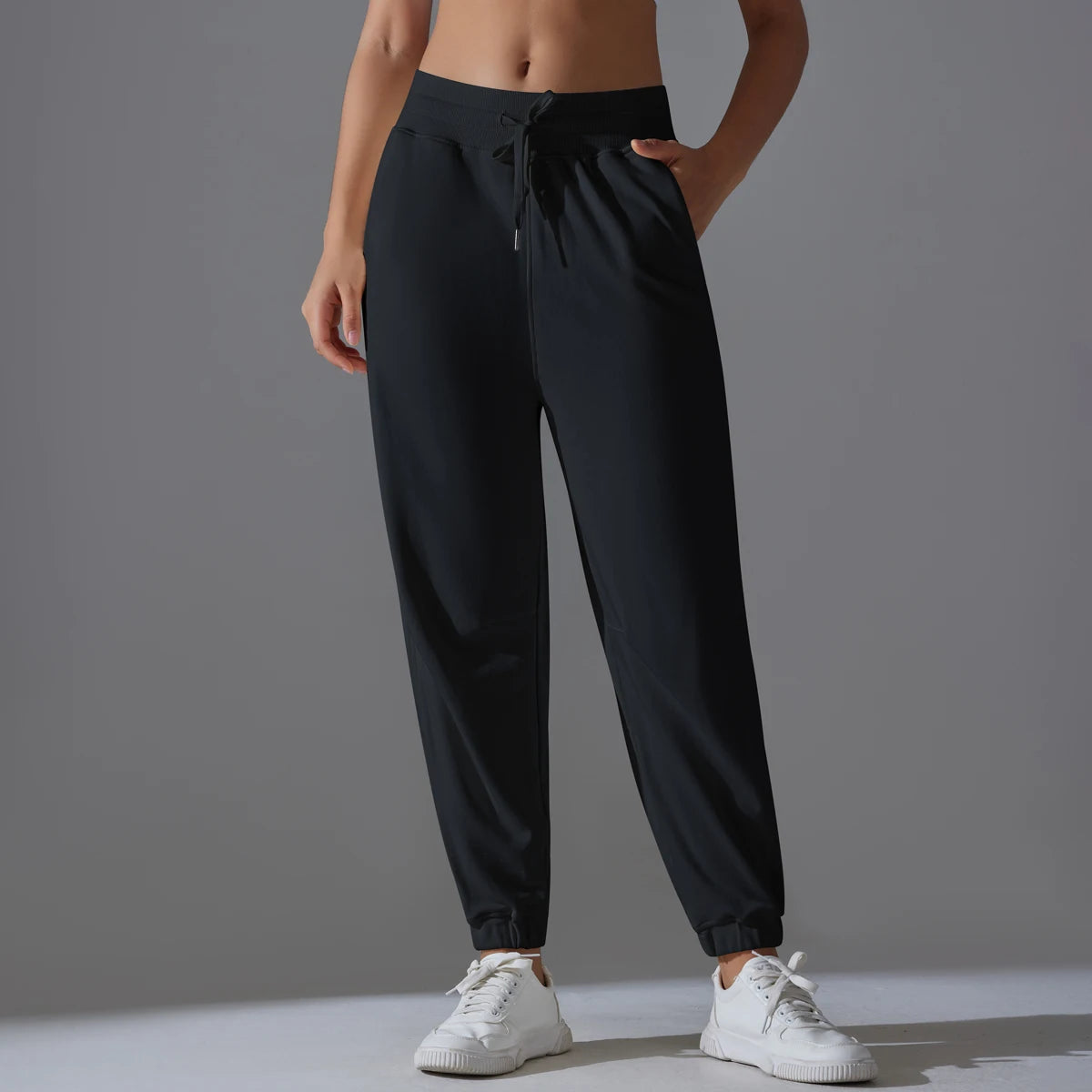 Women's Pants Soft Joggers Fitness Sweatpants Comfortable Trousers Womens Baggy Pants Woman Drawstring Four Seasons Sweatpants