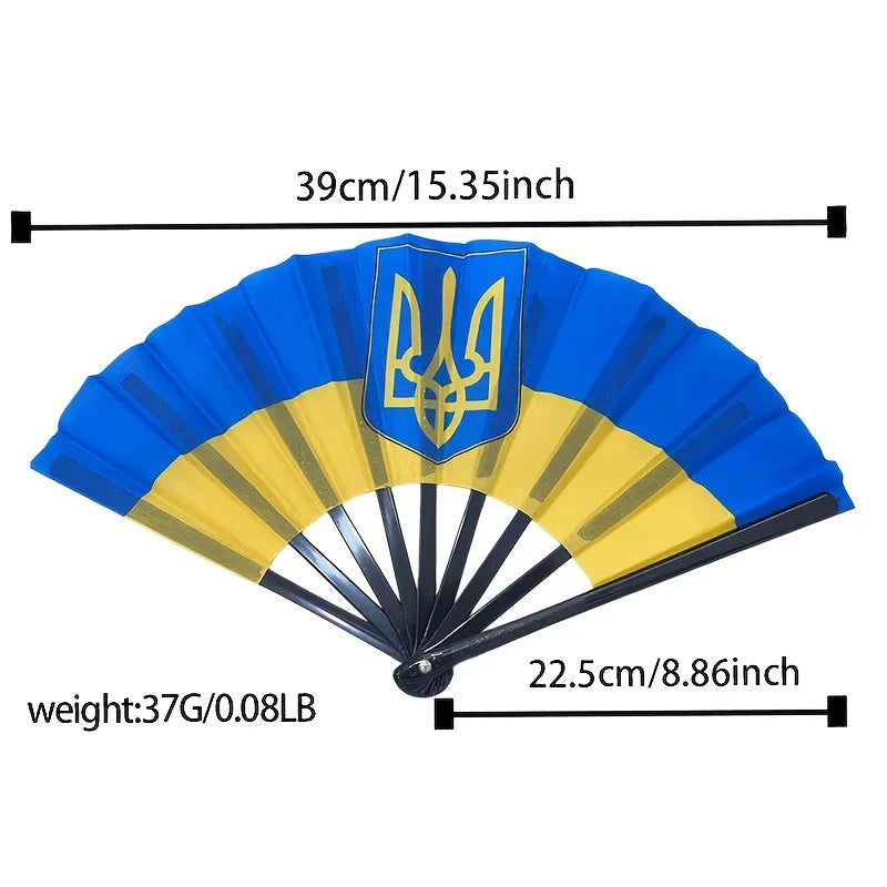 32 Country Flag Folding Hand Fan - مروحة يدوية قابلة للطي بأعلام 32 دولة