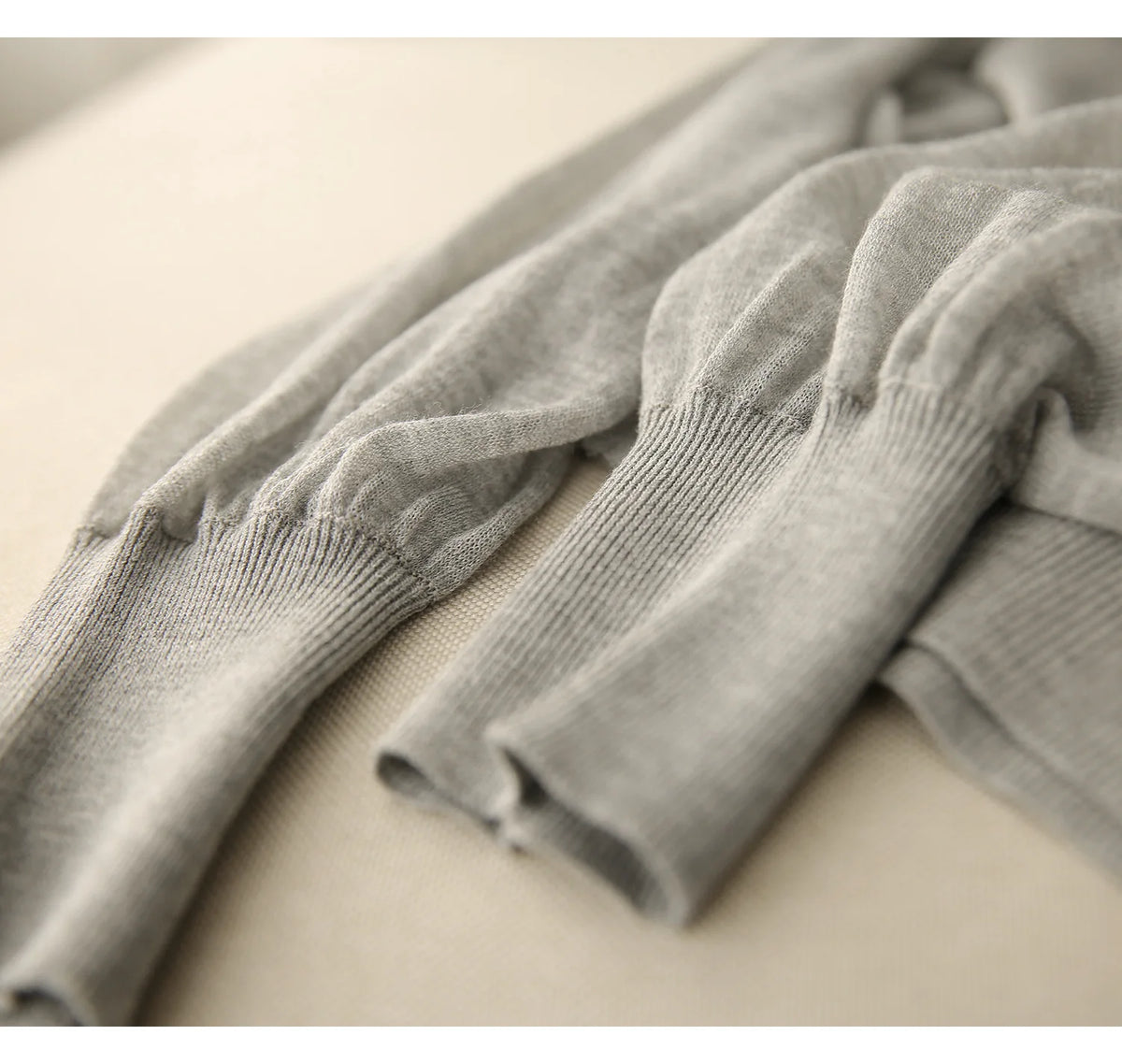 Women Elegant V Neck Single Breasted Thin Sun-proof Cardigan Elegant Korean Knit Simple Solid Sheer Tops Summer Casual Outwear