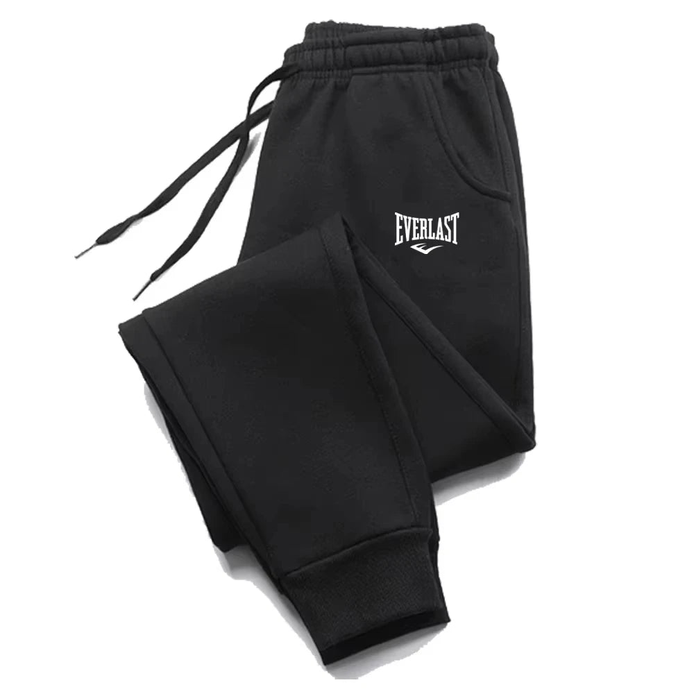 New Printed Pants EVERLAST Men Women Running Pants Joggers Sweatpant Sport Casual Trousers Fitness Gym Breathable Pants WK0043
