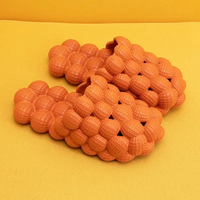 Lychee Slippers Bubble Shoes Women Step on Shit Feelings Ins Internet Celebrity Trend Personality Non-slip Massage Bottom