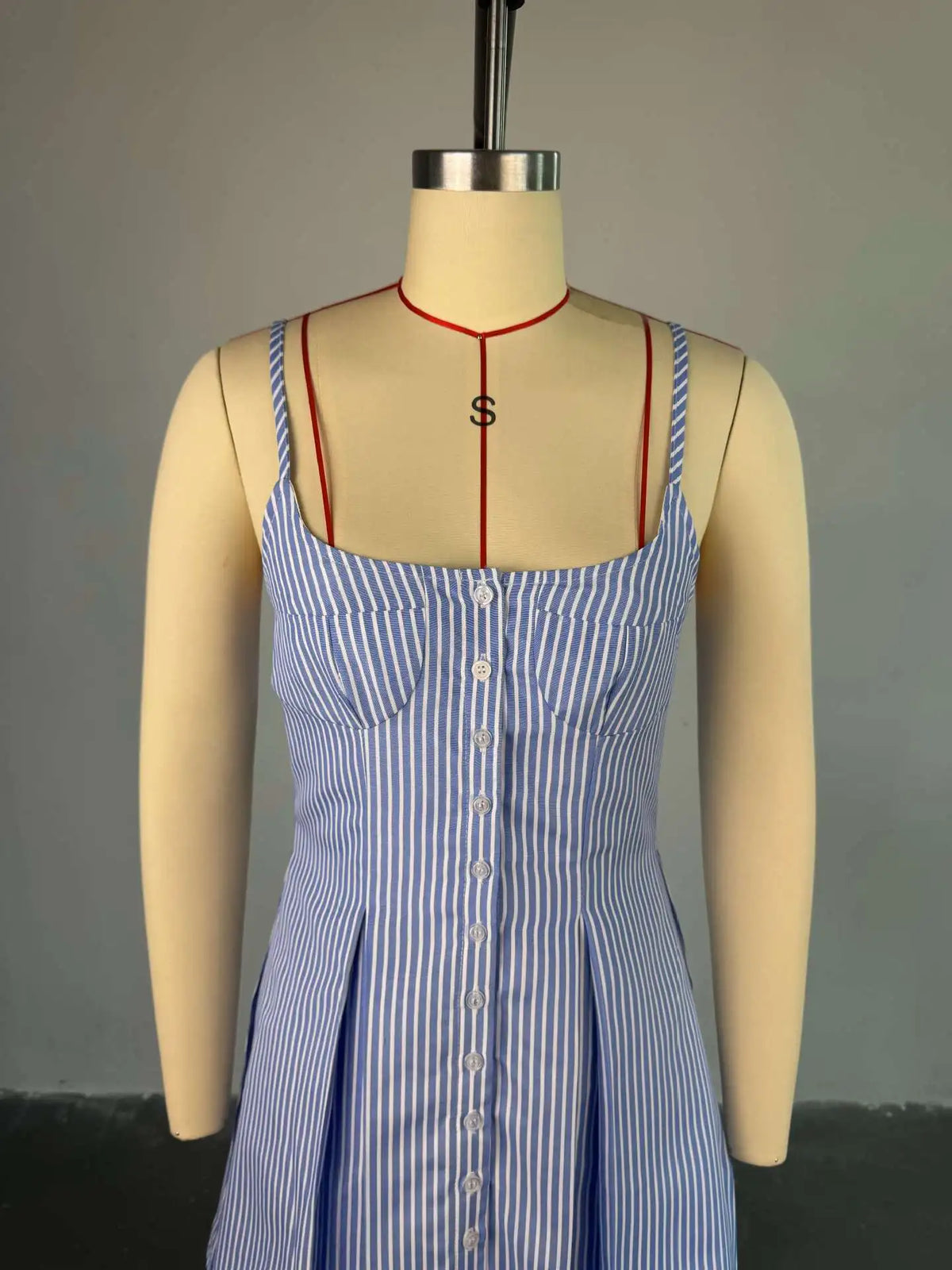 BKLD Summer Spaghetti Strap Mini Dress 2026 Women Clothing Sexy Blue Striped A-Line Female Camisole Club Party Short Dresses