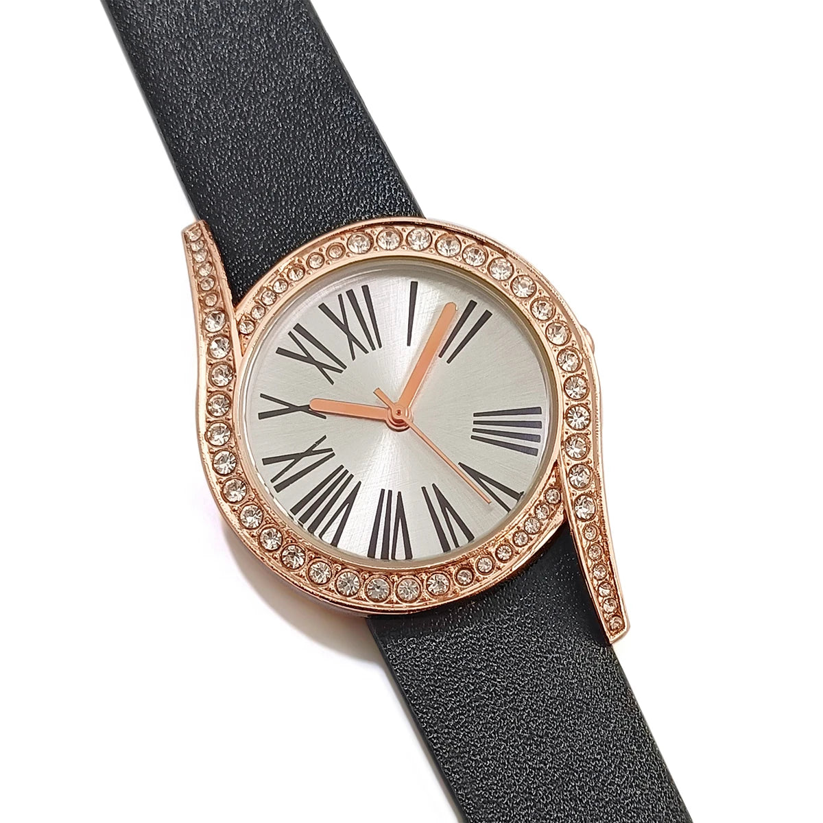 Luxury Quartz Women’s Watch – Leather Strap