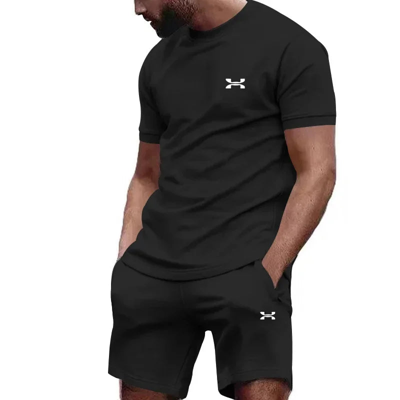 2026 Men’s Summer Streetwear T-Shirt & Shorts Set