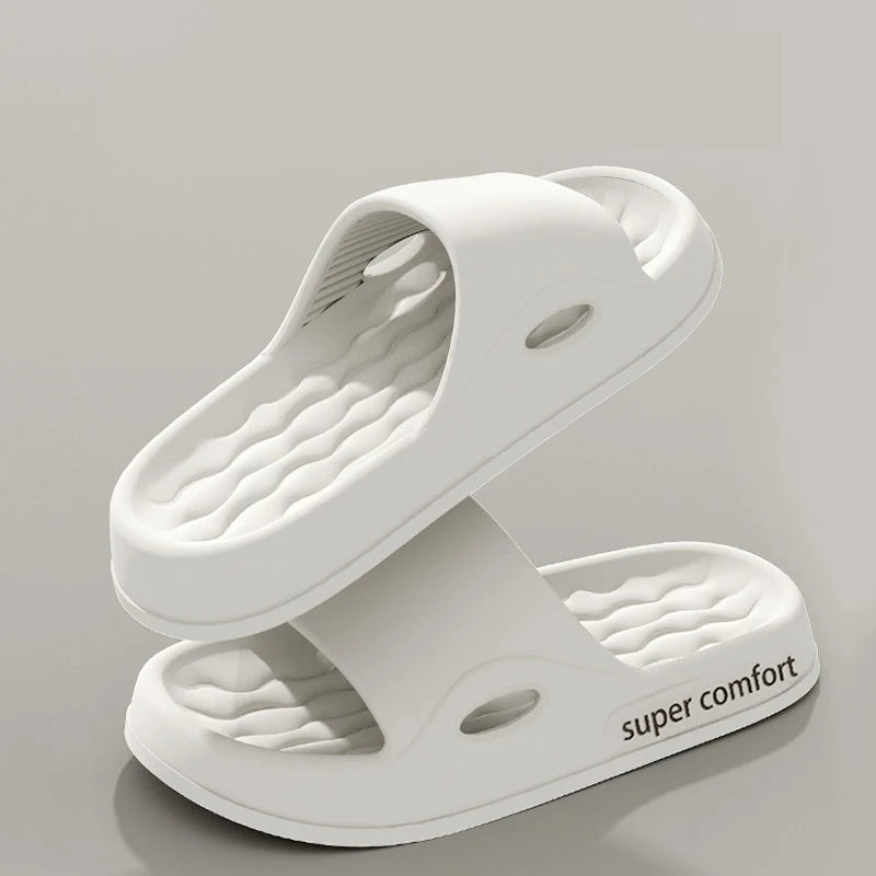 Men’s Indoor EVA Platform Slides – Summer Comfort Slippers