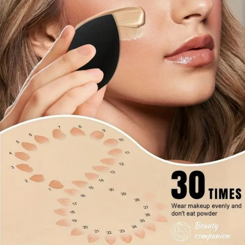 8Pcs Travel Makeup Brush Set - Portable Soft Synthetic Eyeshadow, Blush & Powder Brushes, Essential On-the-Go Beauty Kit