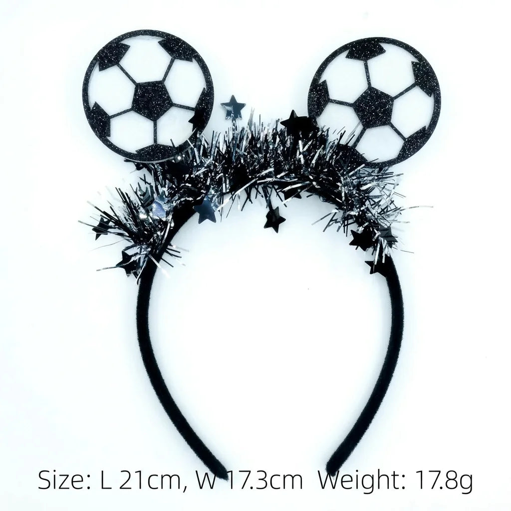 2026 Football Event National Team Flag Headband - طوق شعر مشجعي كرة القدم 2026 بتصميم أعلام المنتخبات