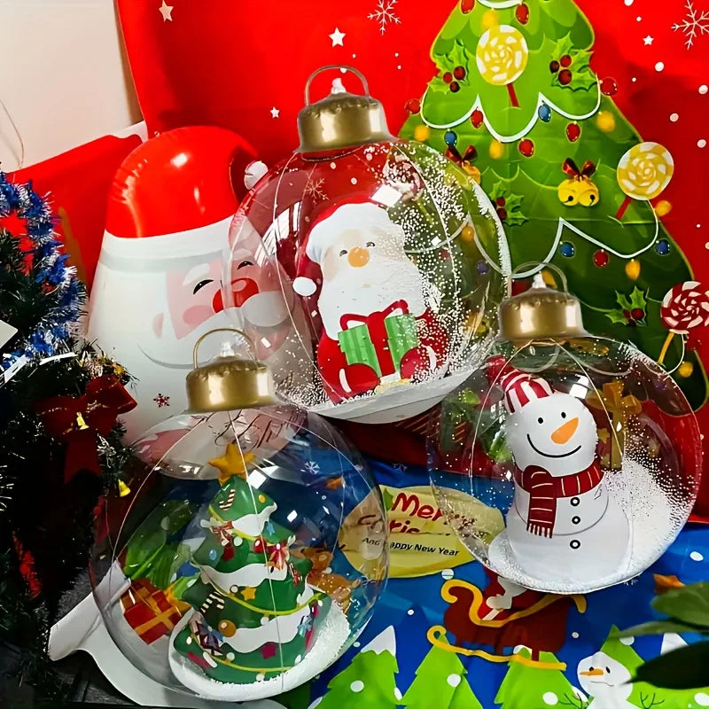 1PC Inflatable Christmas Decorations, Outdoor Inflatable Ornaments for Christmas, Suitable for Christmas, Halloween, Easter