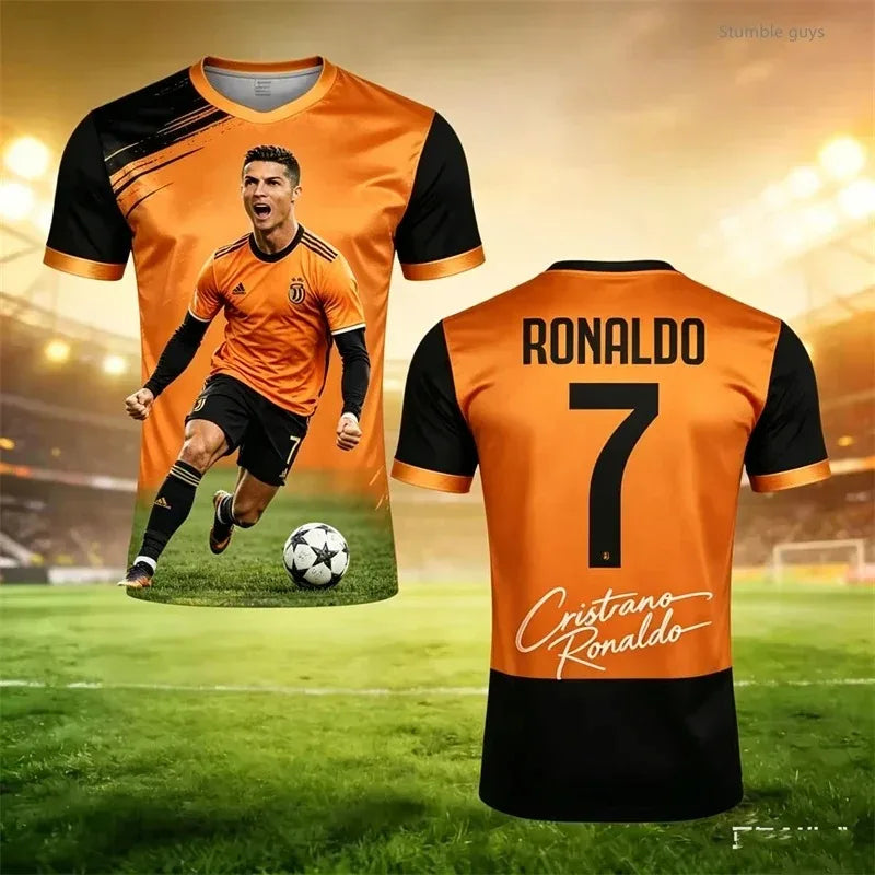 Men s Short Sleeve Summer T Shirt 7 Style Quick Dry Breathable Fabric Adult Kids Casual Soccer Jersey Men s Soccer Jersey