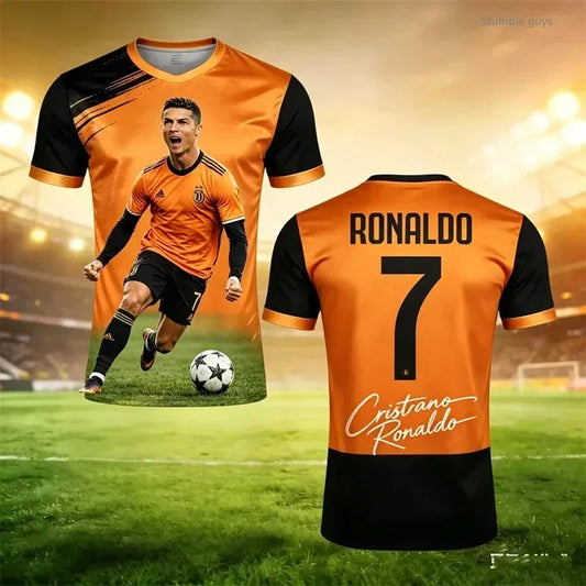 Men s Short Sleeve Summer T Shirt 7 Style Quick Dry Breathable Fabric Adult Kids Casual Soccer Jersey Men s Soccer Jersey