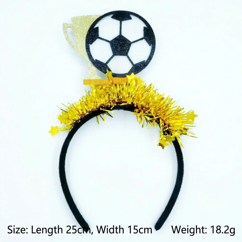 2026 Football Event National Team Flag Headband - طوق شعر مشجعي كرة القدم 2026 بتصميم أعلام المنتخبات