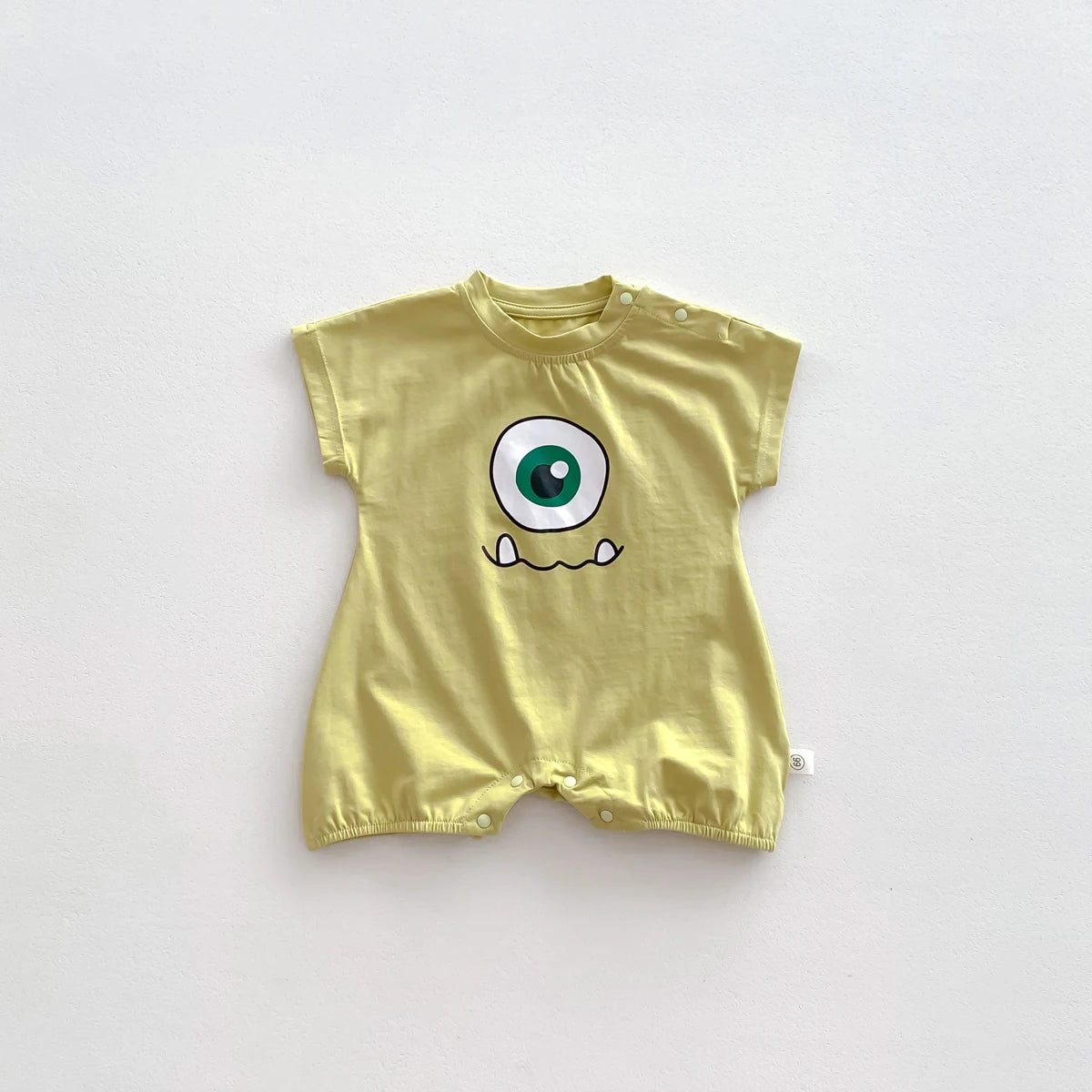 Summer Baby Jumpsuit Cartoon Cute Loose Cotton Baby Bodysuit 0-24 Months