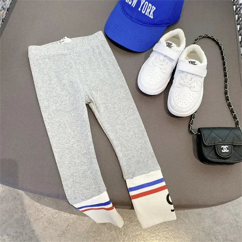 Autumn Children's Fashionable Sports Set Baby Girl Sweater