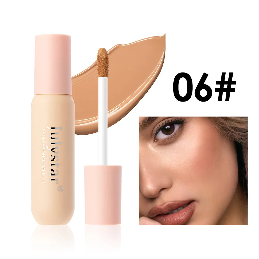6 Colors Liquid Concealer Full Coverage for Acne Scars Tattoo Body Face Waterproof Long Lasting Easy Blend Korean Make Up