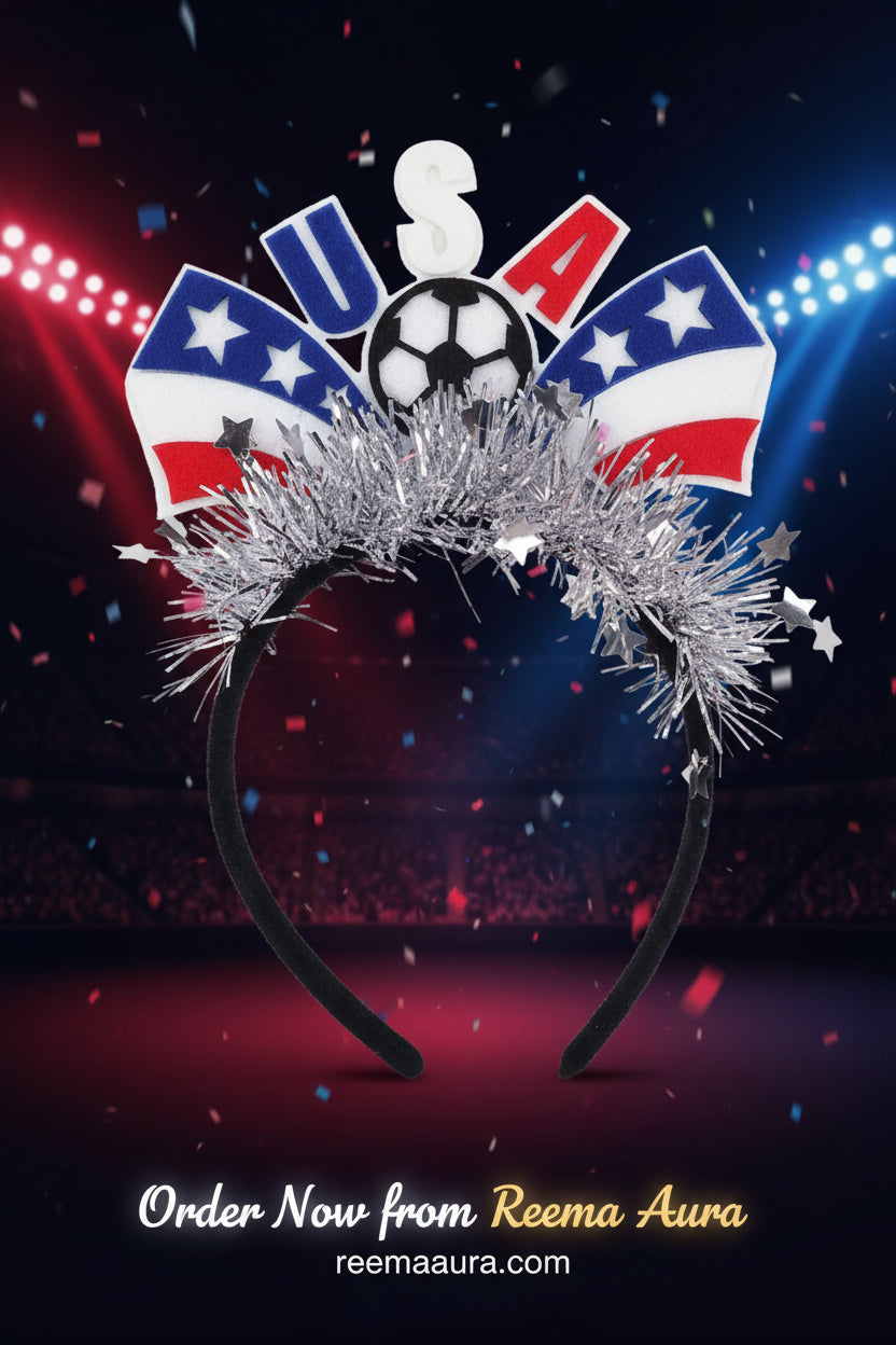 2026 Football Event National Team Flag Headband - طوق شعر مشجعي كرة القدم 2026 بتصميم أعلام المنتخبات