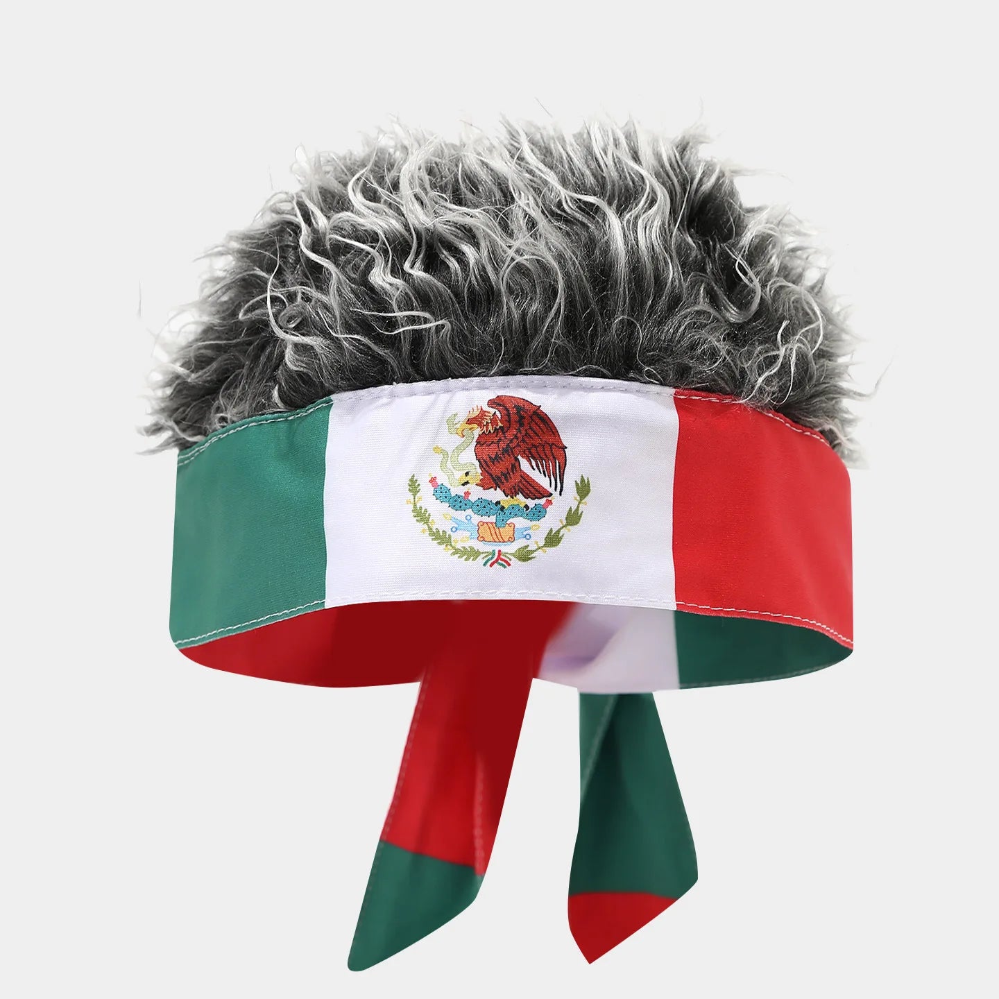 2026 Novelty Football Fan Wig Headband - عصبة شعر باروكة مشجعي كرة القدم 2026