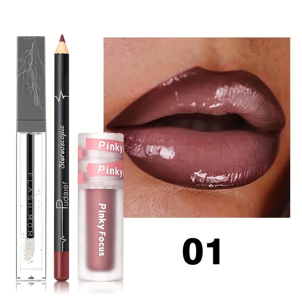 Glossy Lip Beauty Set
