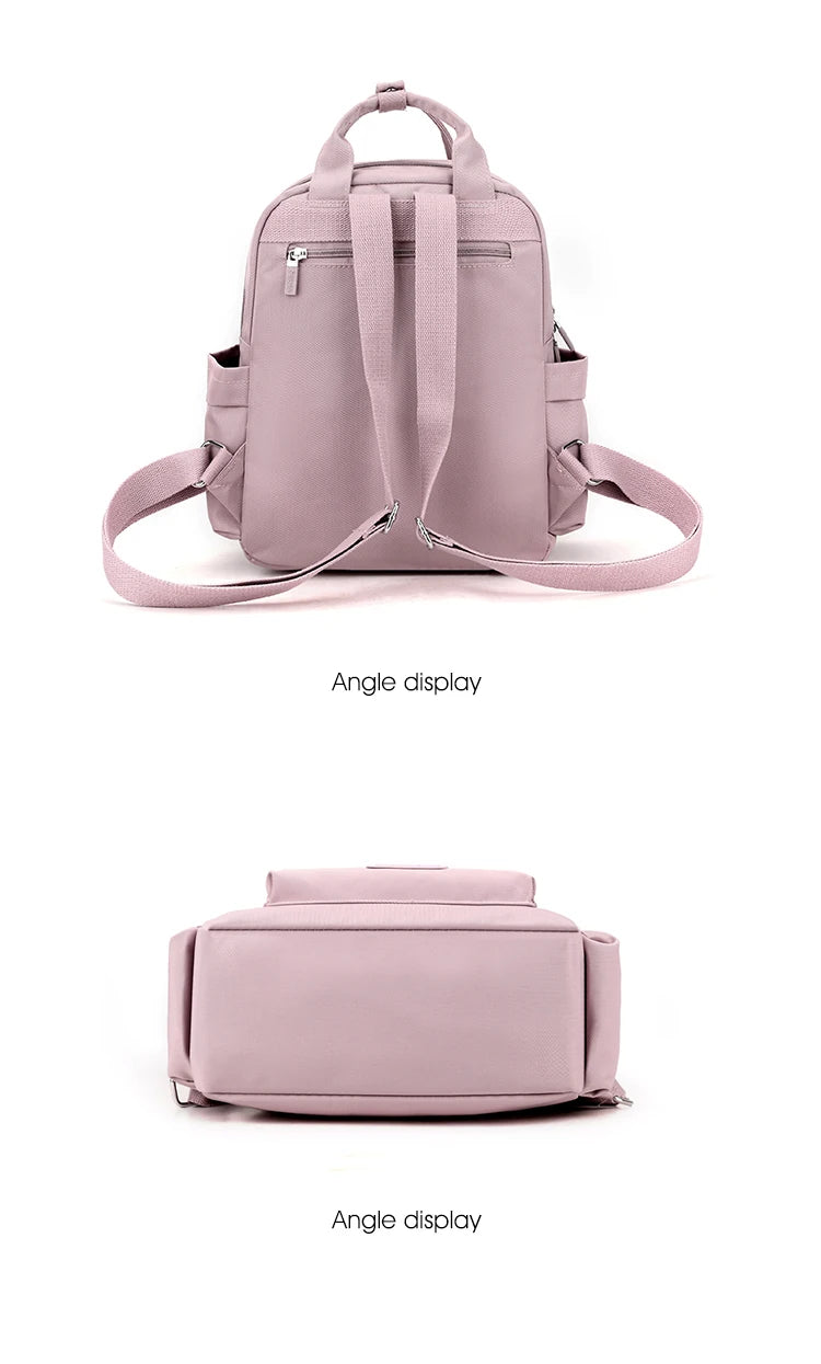 New Women's Fashion Backpack High Quality Large Capacity Women's Shoulder Bag Waterproof Multi Functional Handbag For Women