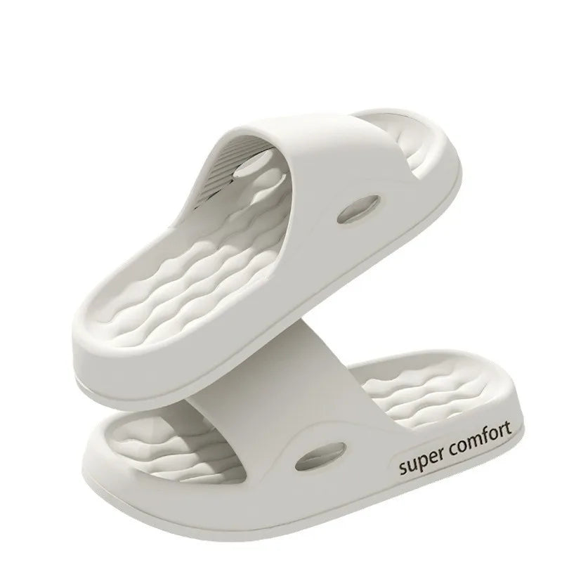 Men’s Indoor EVA Platform Slides – Summer Comfort Slippers