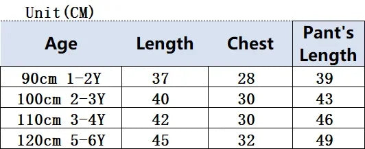 Kids Clothes Children's Set 100 Cotton Summer Pajamas Boys Girls