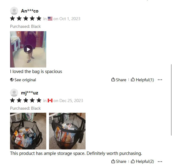 Mesh Beach Bag swimming bag Oversized Beach Tote Beach Toy Bag  Pack Light and Travel Smart Perfect for the beach for the sea