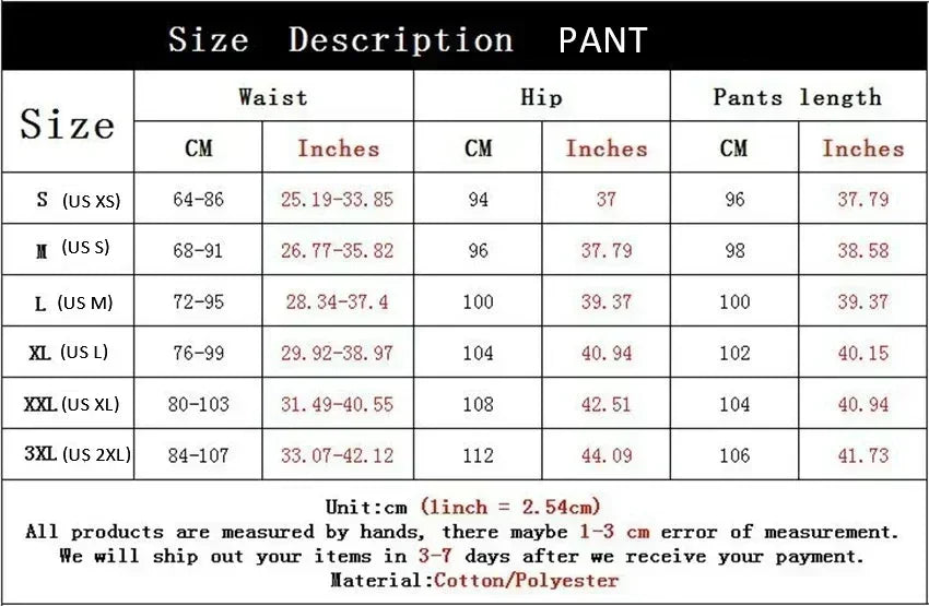Casual Printed Sports Running Trousers Men Women Autumn Drawstring Long Pants Fitness Solid Sweatpants Unisex Gym Wear
