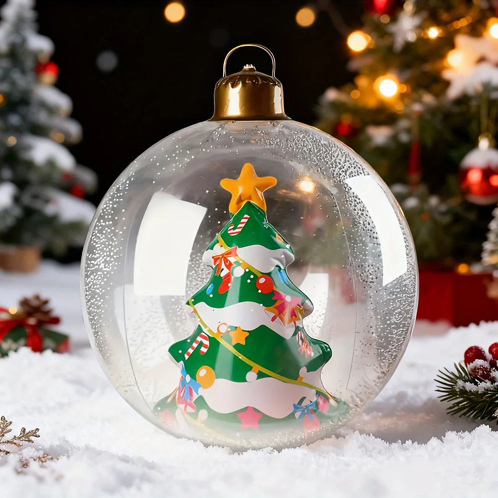 1PC Inflatable Christmas Decorations, Outdoor Inflatable Ornaments for Christmas, Suitable for Christmas, Halloween, Easter