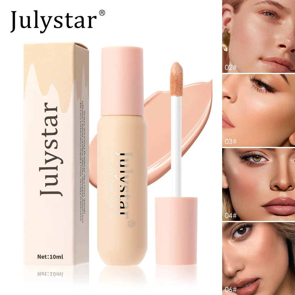 6 Colors Liquid Concealer Full Coverage for Acne Scars Tattoo Body Face Waterproof Long Lasting Easy Blend Korean Make Up