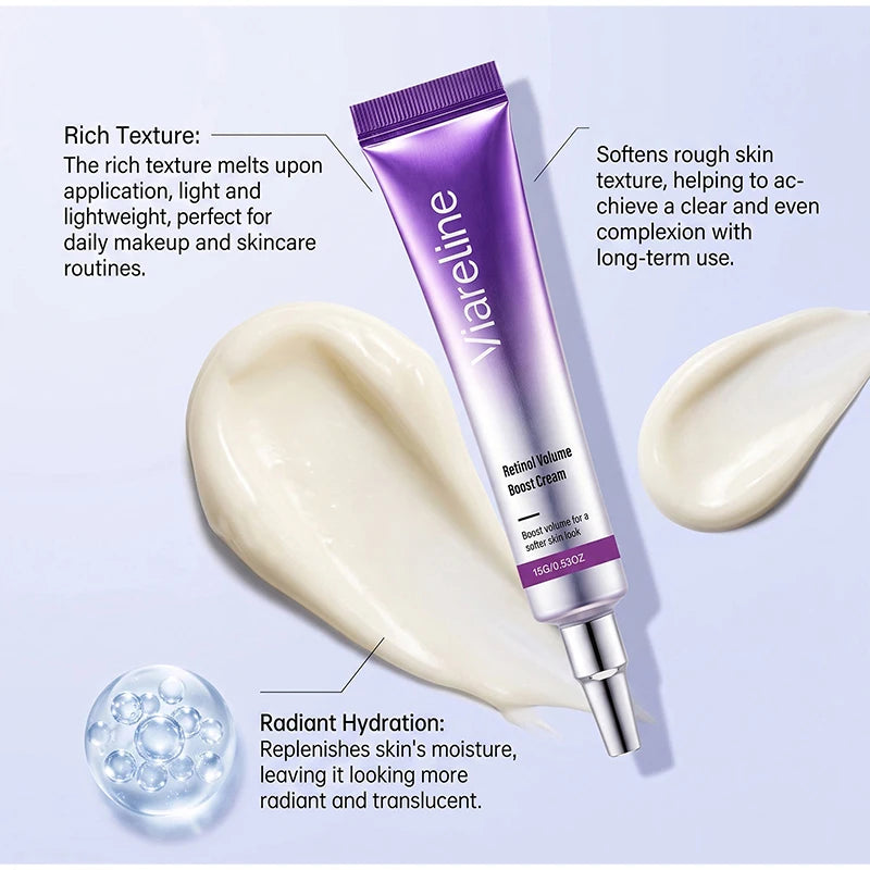 Retinol Facial Serum Cream Moisturize Nourish And Soften Skin Improve Skin Texture Gentle Radiant Skin Daily Skin Care Cream