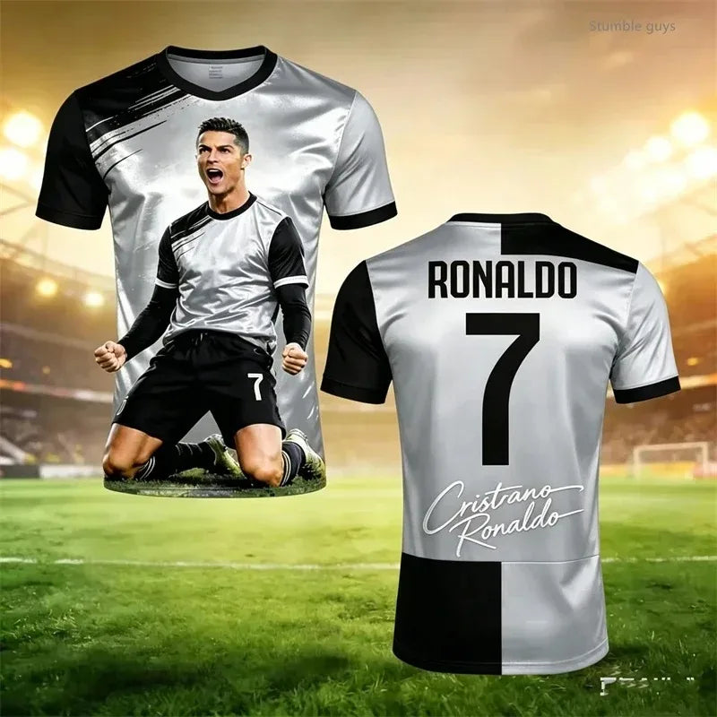 Men s Short Sleeve Summer T Shirt 7 Style Quick Dry Breathable Fabric Adult Kids Casual Soccer Jersey Men s Soccer Jersey