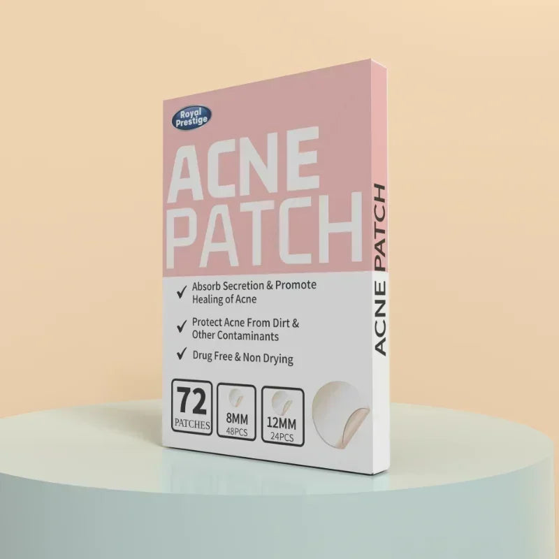 Invisible Hydrocolloid Acne Patches – 72 to 720 PCS