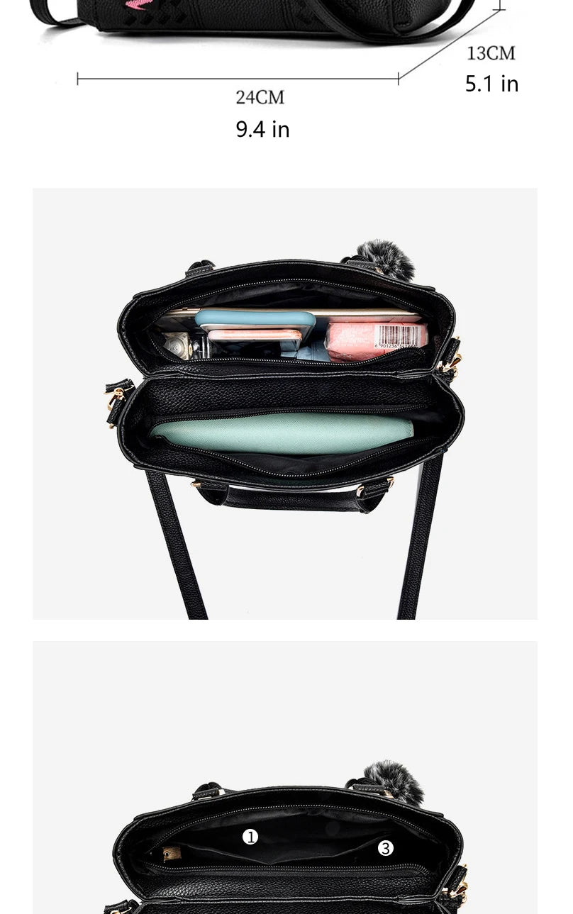 Embroidery Messenger Bags Women, Perfect Handbag For Everyday Use
