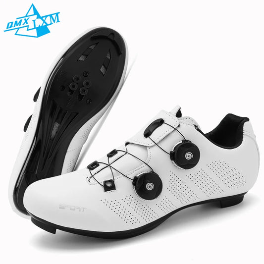 LiXingMing Road Bike Cycling Shoes Men Classic Self-Locking Releases Racing Spd Bicycle Sneakers Cleats Women Mtb Cycling Shoes
