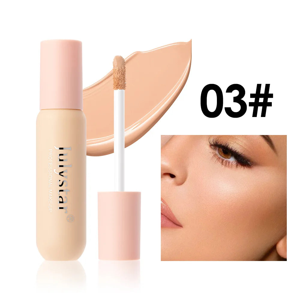 6 Colors Liquid Concealer Full Coverage for Acne Scars Tattoo Body Face Waterproof Long Lasting Easy Blend Korean Make Up