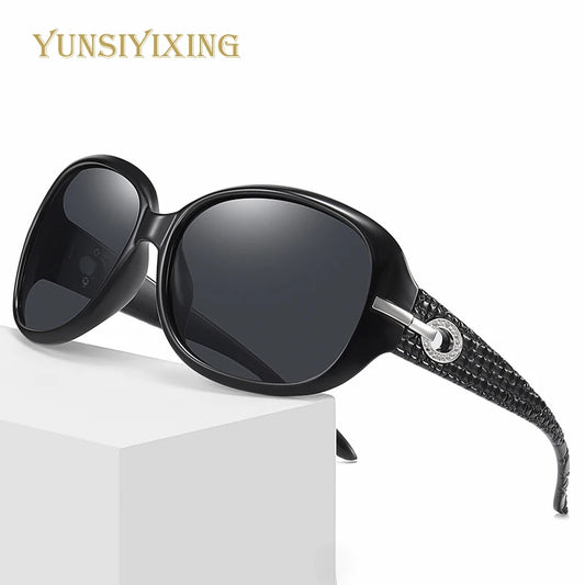 YSYX Women’s Polarized Sunglasses – Classic Vintage Big Frame Shades