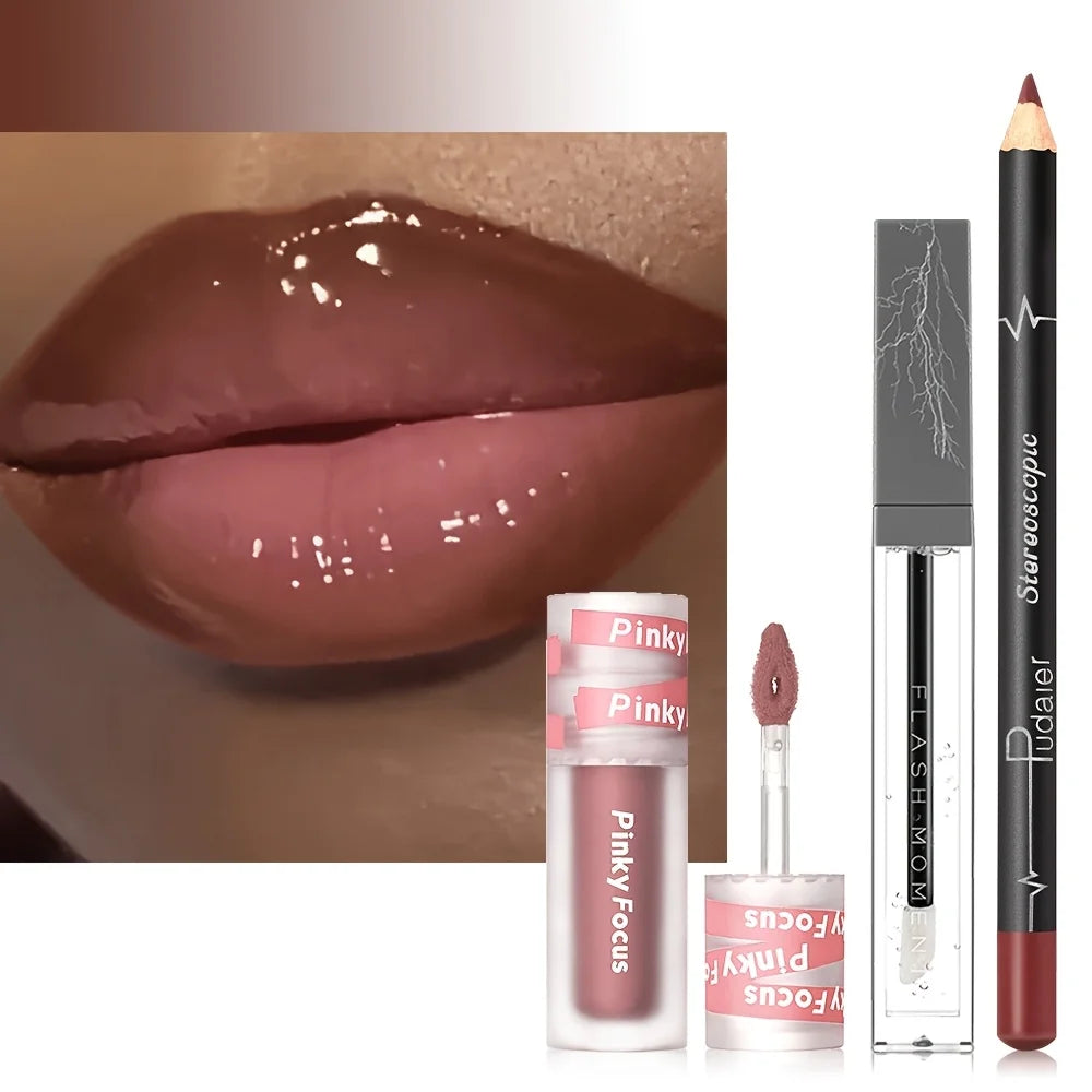 Glossy Lip Beauty Set